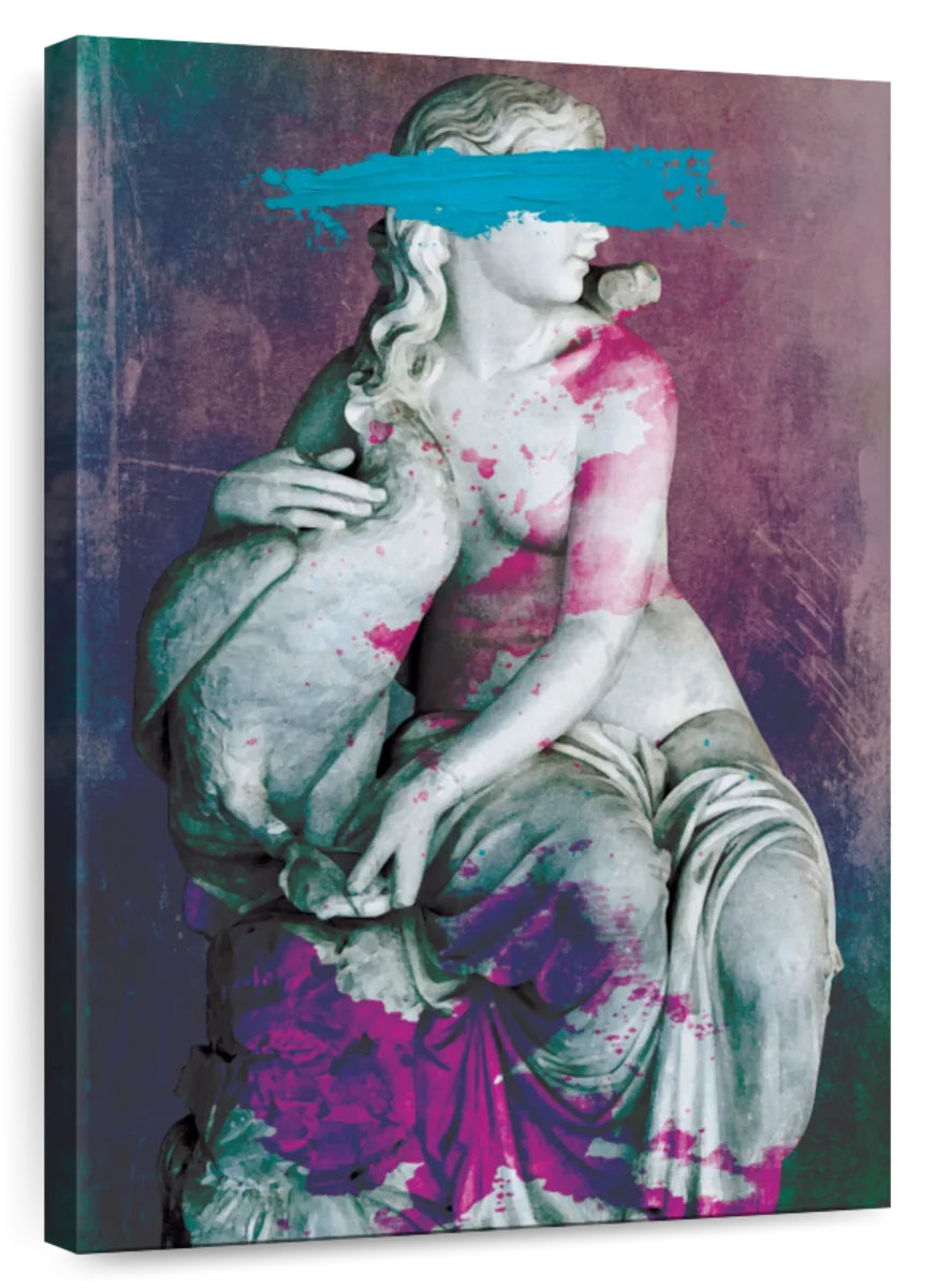 Dakota Fields Aphrodite Statue Paint Brush Strokes | Wayfair